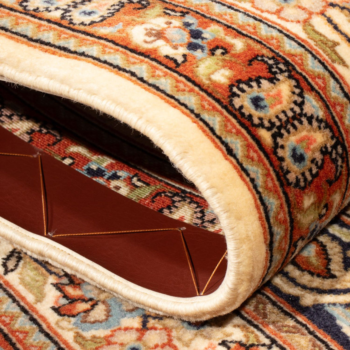 Løber Persisk tæppe - Ghom - 145 x 53 cm - flerfarvet