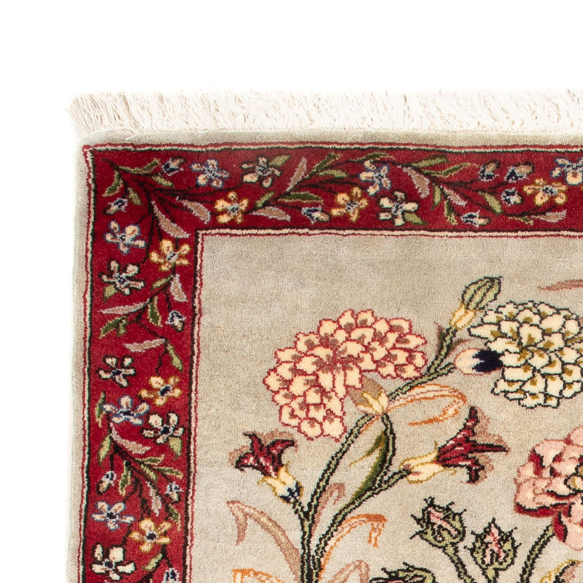 Persisk tæppe - Ghom - 90 x 70 cm - flerfarvet