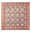 Silketæppe - Ghom Silk - Premium firkantet - 250 x 250 cm - flerfarvet
