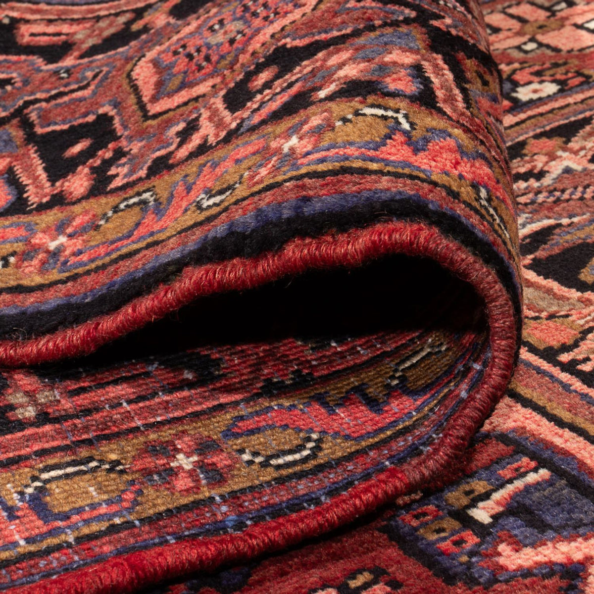 Persisk tæppe - Nomadisk - 336 x 255 cm - rød