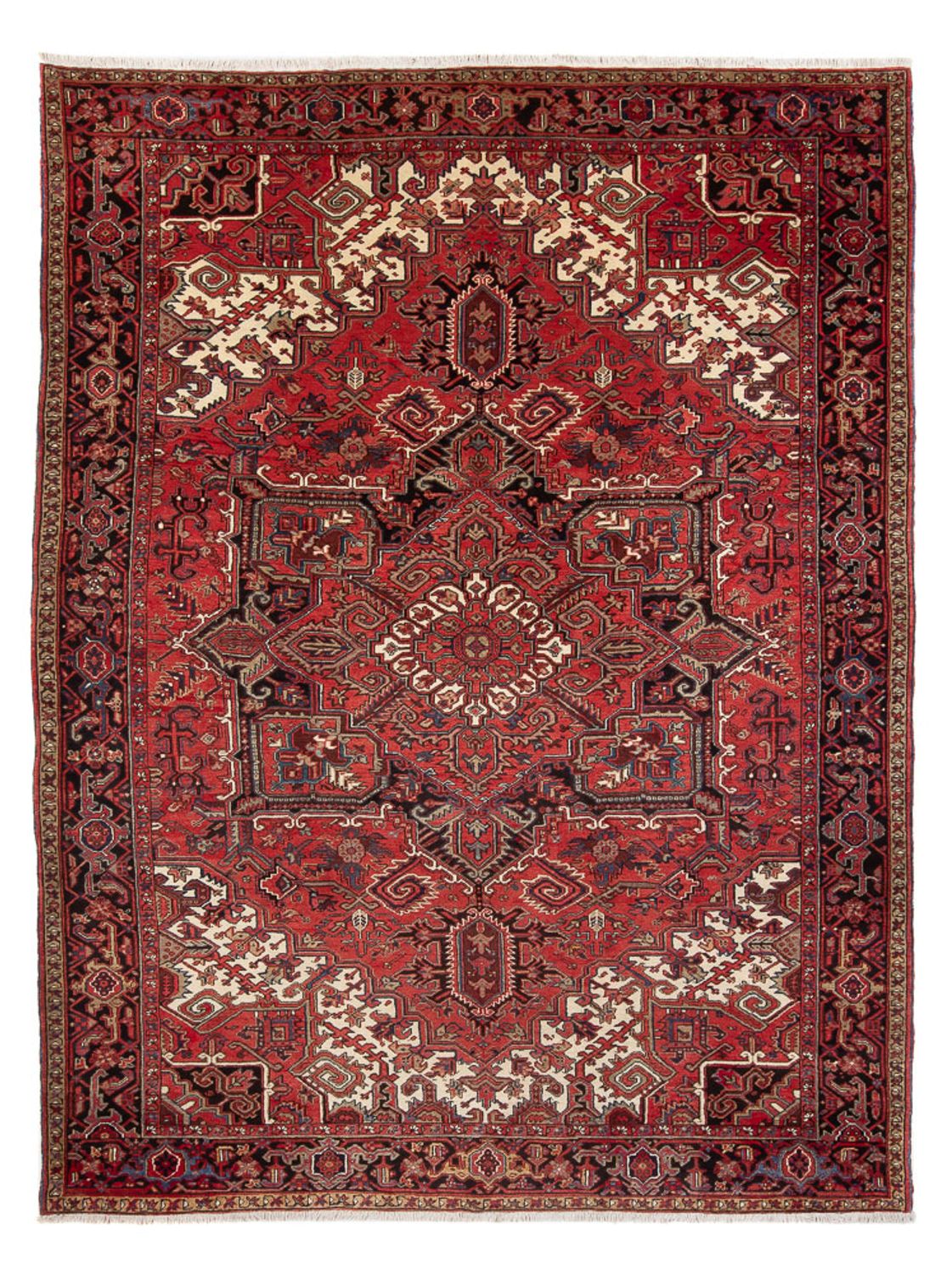 Persisk tæppe - Nomadisk - 350 x 258 cm - rød