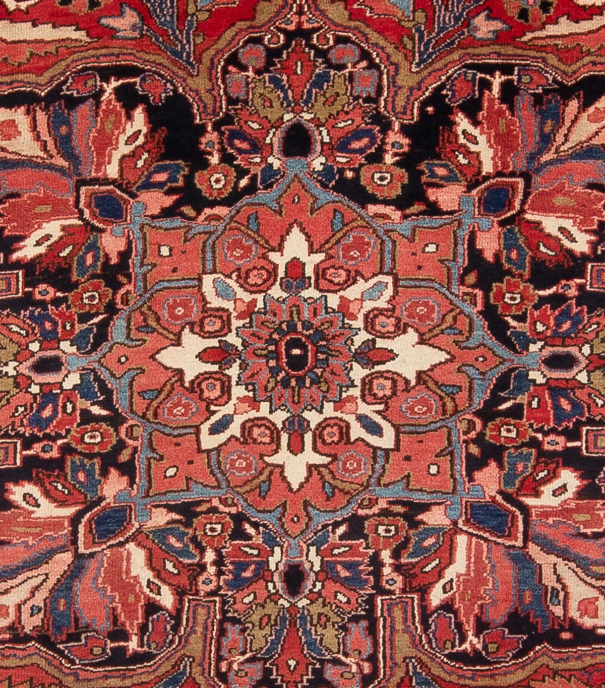 Persisk tæppe - Nomadisk - 350 x 250 cm - rød