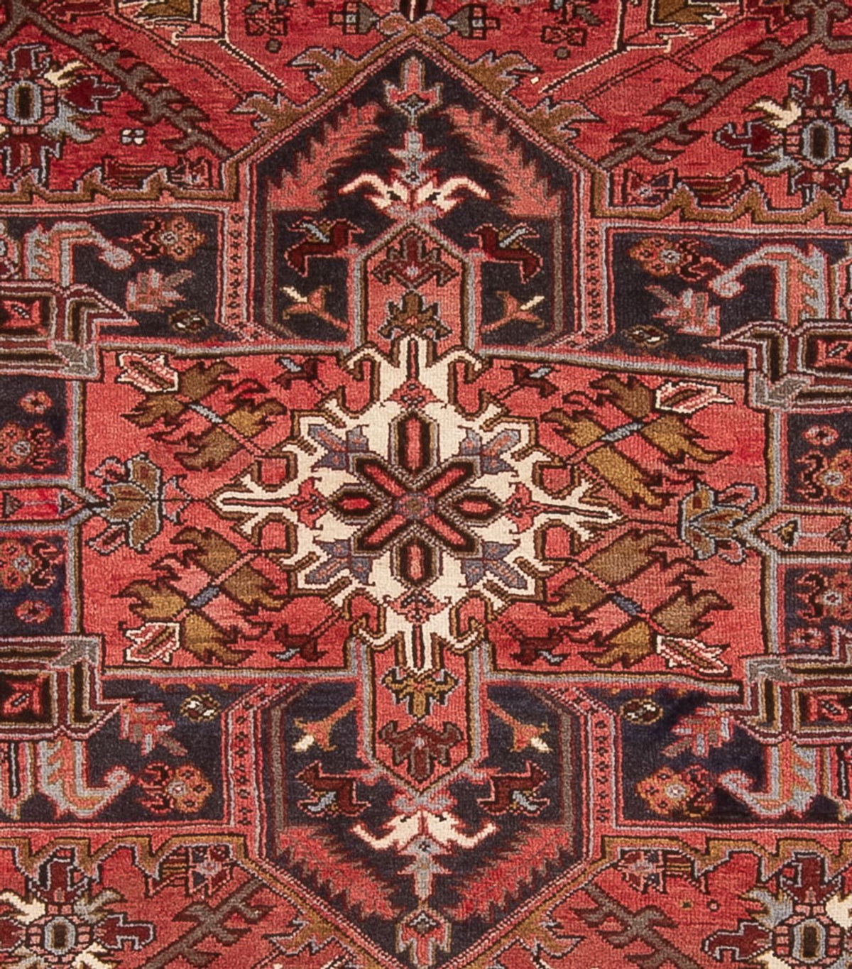 Persisk tæppe - Nomadisk - 320 x 262 cm - rød