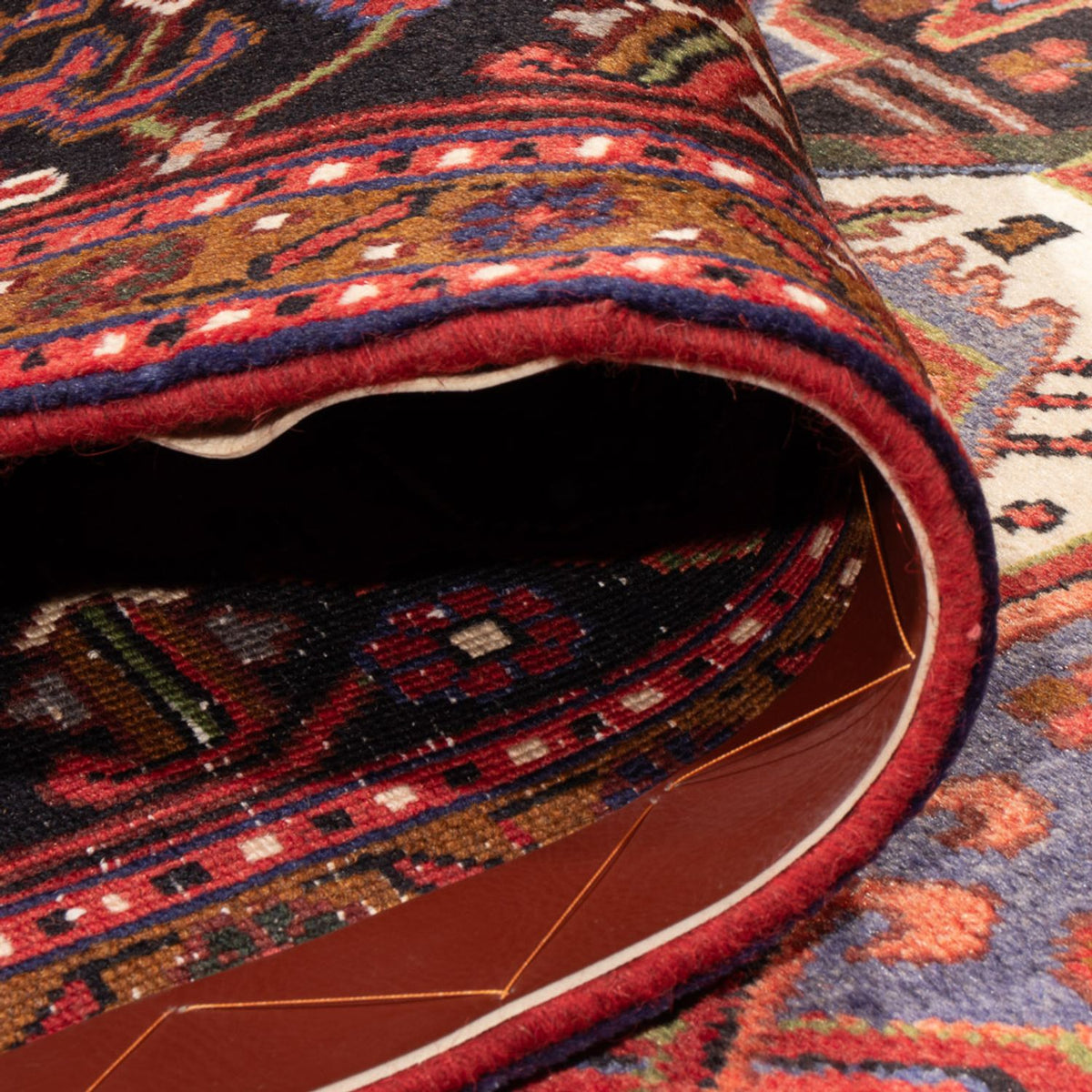 Persisk tæppe - Nomadisk - 340 x 243 cm - rød