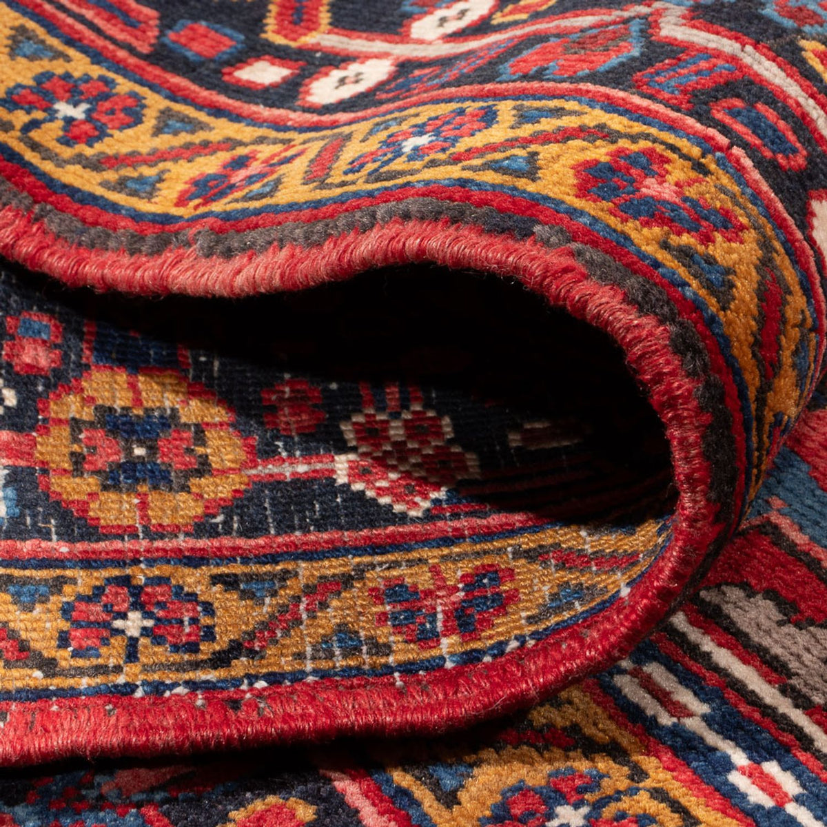 Persisk tæppe - Nomadisk - 347 x 245 cm - rød