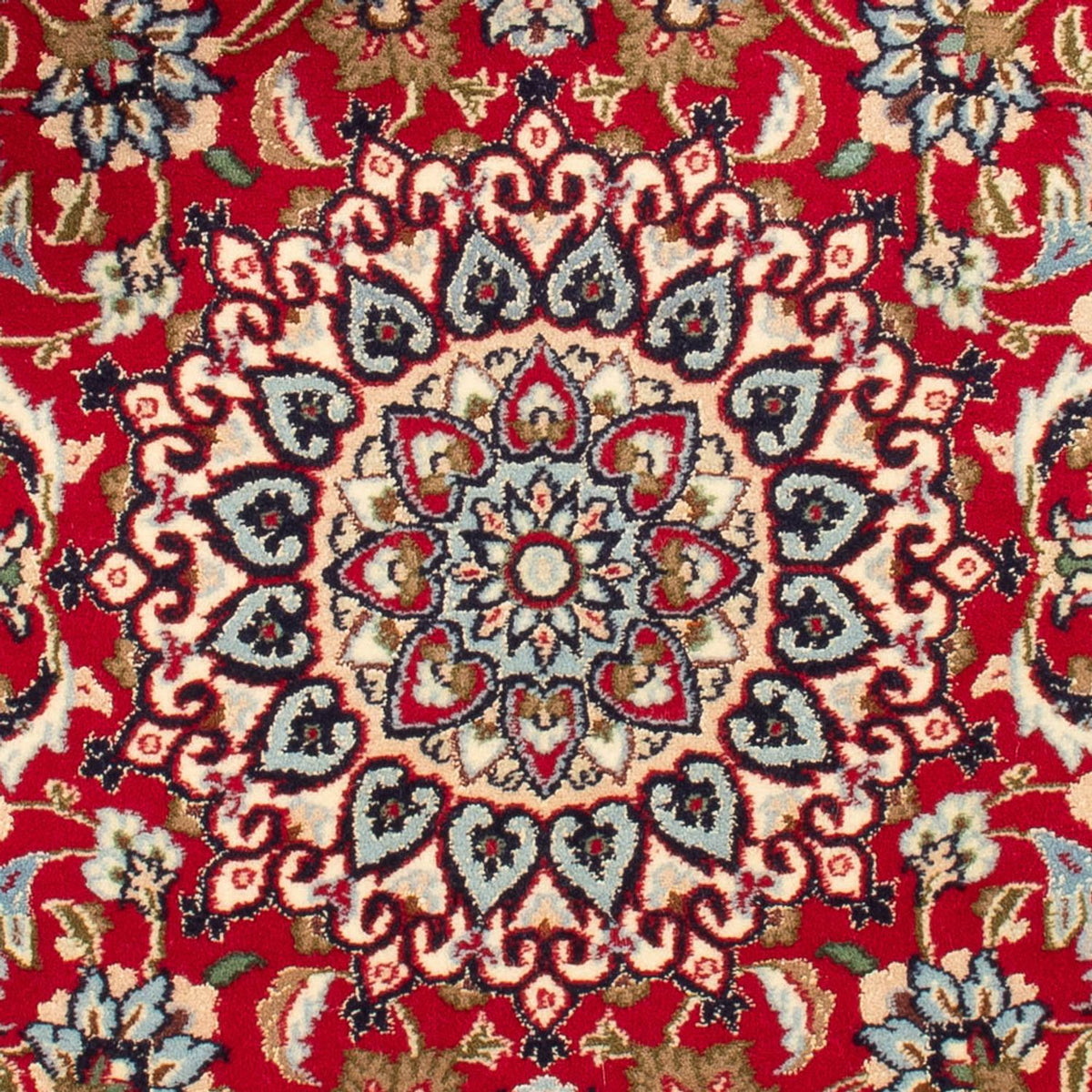 Persisk tæppe - Isfahan - Premium - 108 x 70 cm - rød