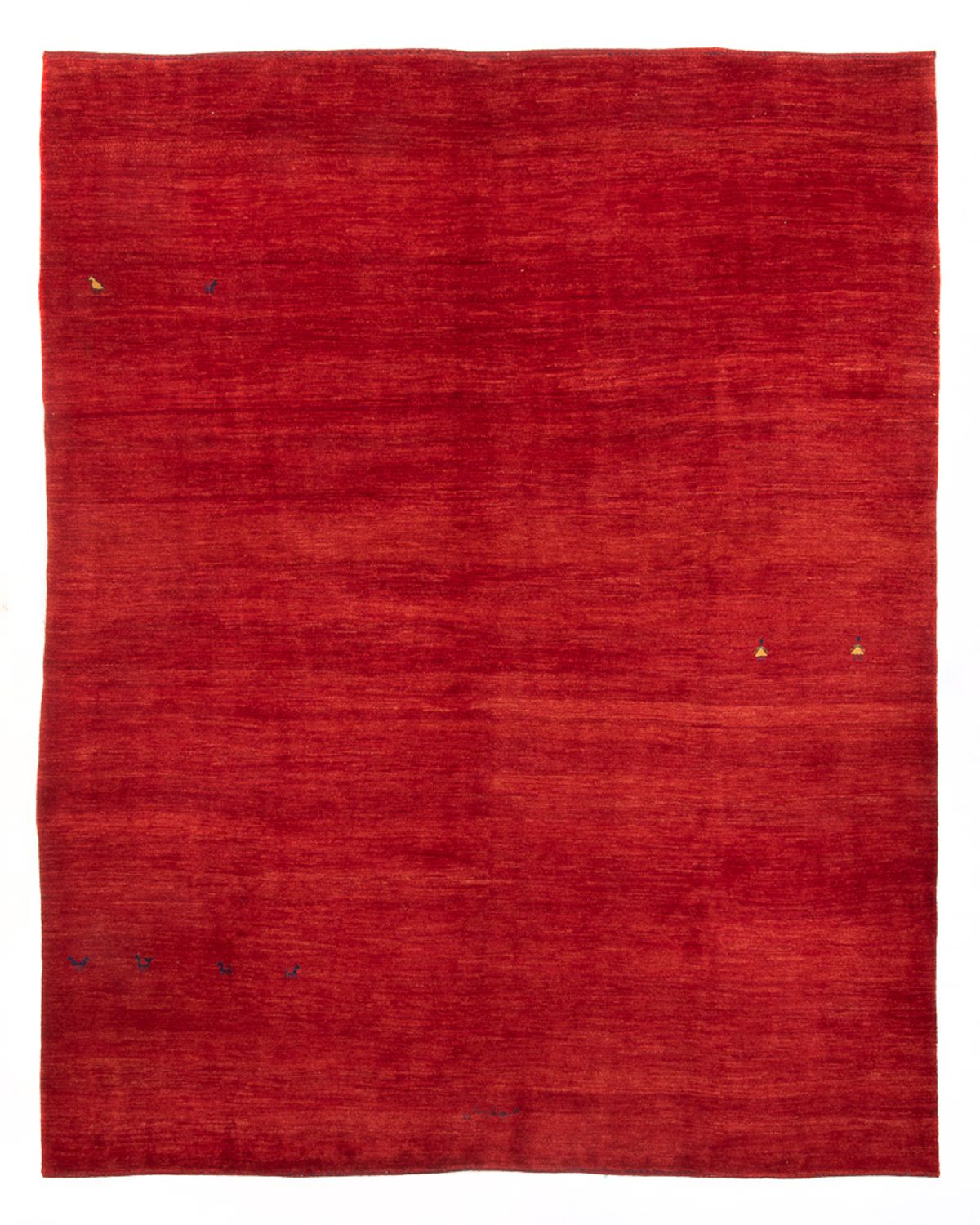 Gabbeh-tæppe - Persisk - 387 x 304 cm - rød