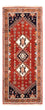 Løber Gabbeh-tæppe - Kashkuli Persisk - 213 x 85 cm - rød
