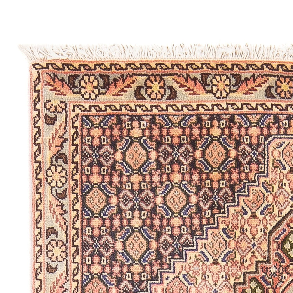 Persisk tæppe - Classic - 103 x 73 cm - mørk beige