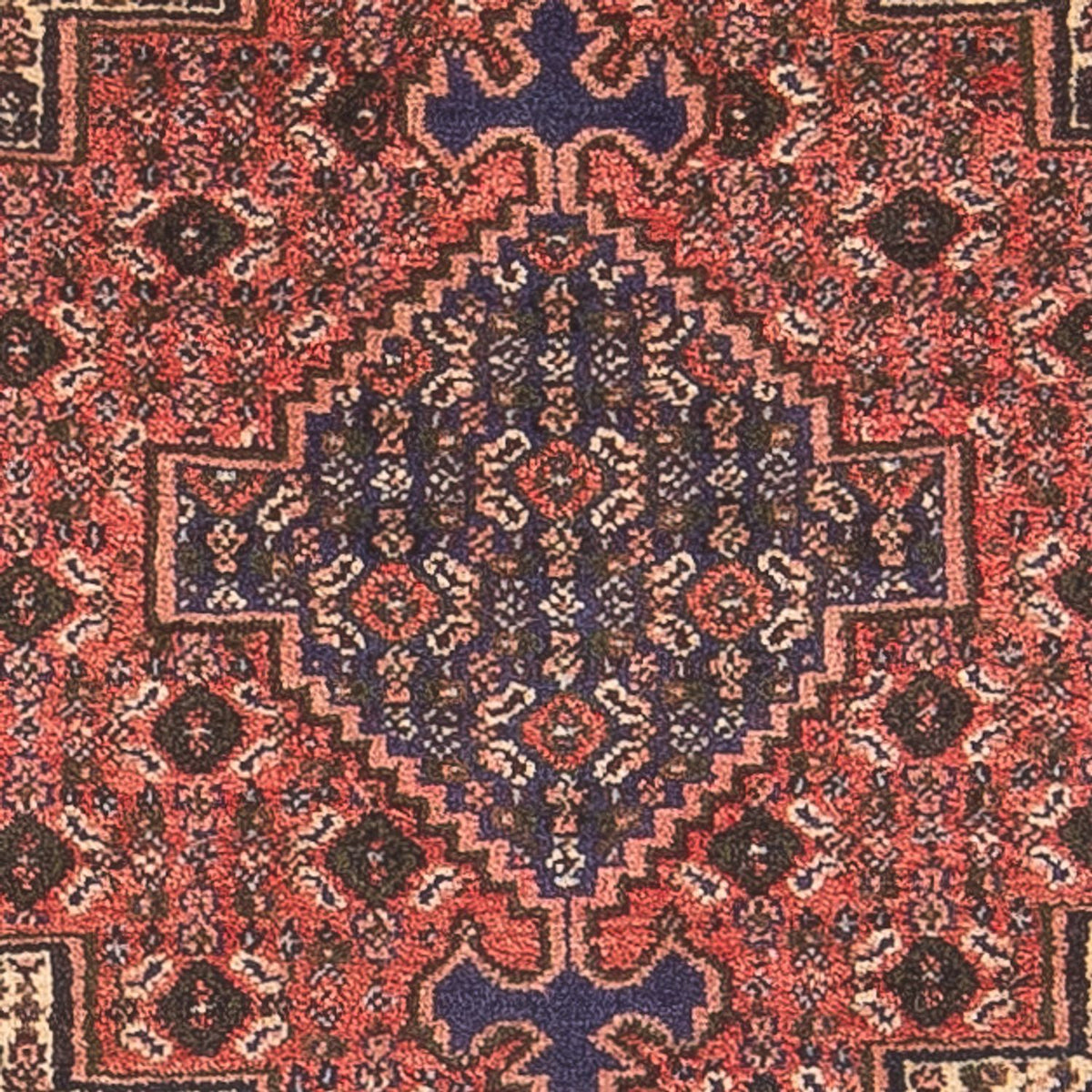 Persisk tæppe - Classic - 96 x 70 cm - lysrød