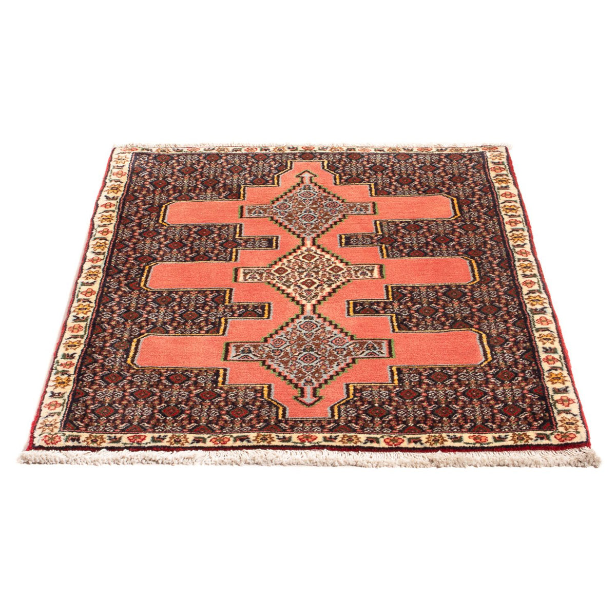 Persisk tæppe - Classic - 100 x 72 cm - orange