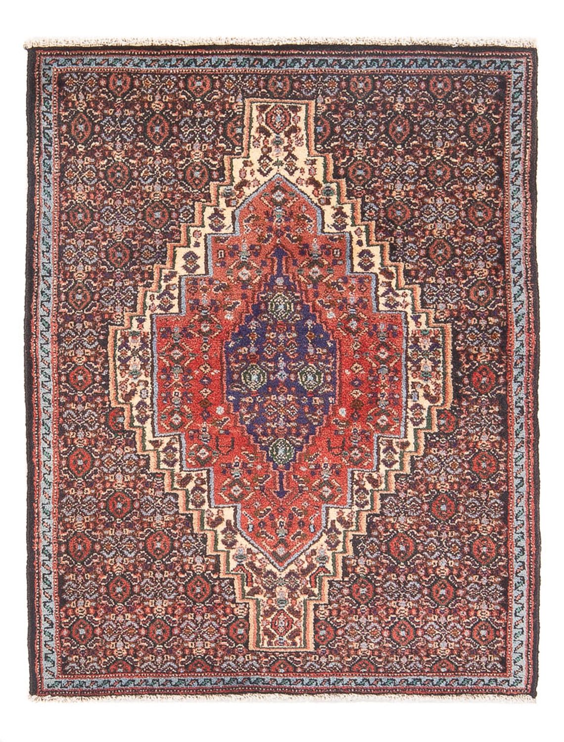 Persisk tæppe - Classic - 100 x 73 cm - rød