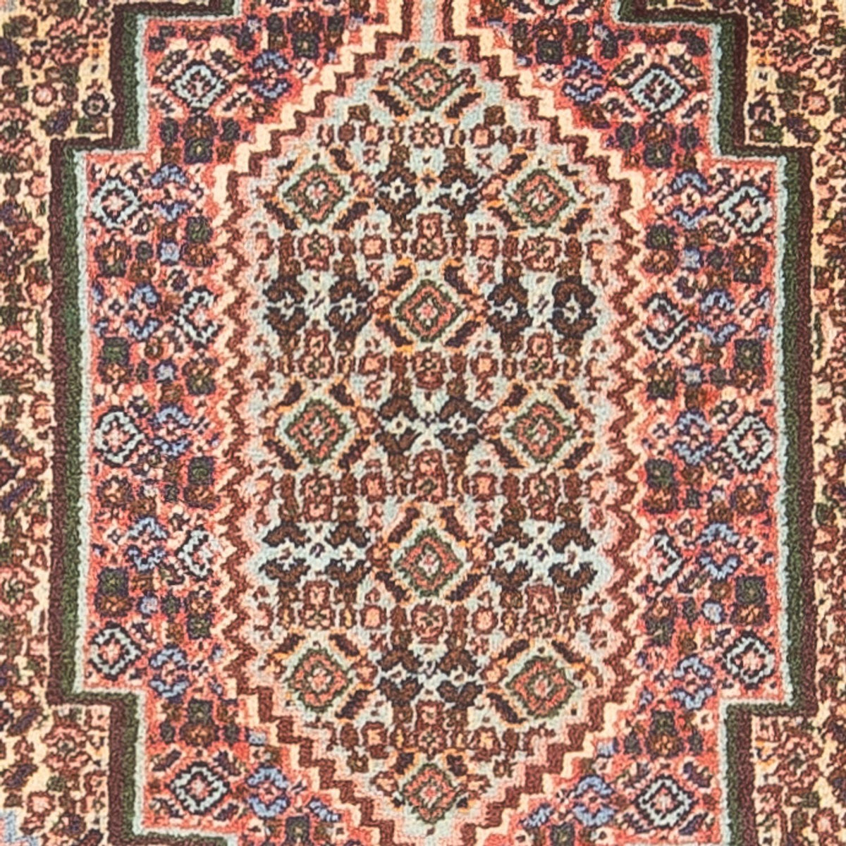 Persisk tæppe - Classic - 105 x 77 cm - mørk beige