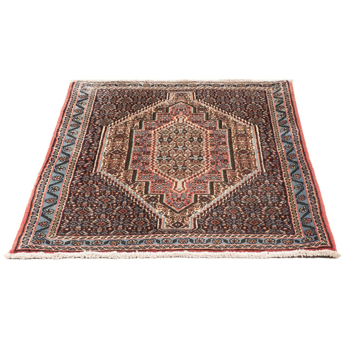 Persisk tæppe - Classic - 105 x 77 cm - mørk beige
