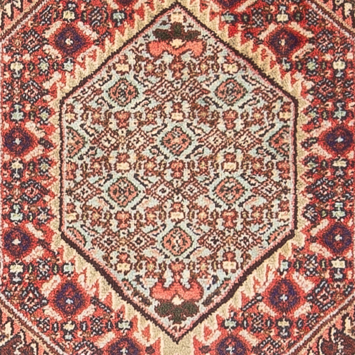Persisk tæppe - Classic - 100 x 68 cm - lys beige