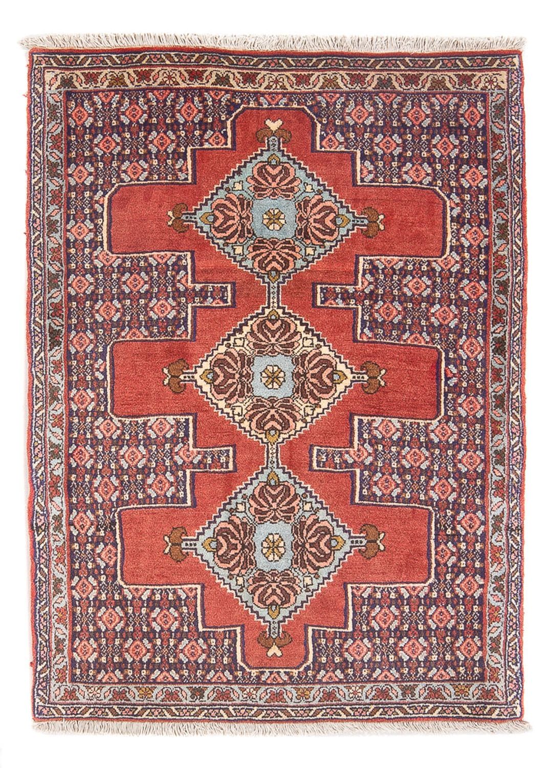 Persisk tæppe - Classic - 105 x 72 cm - rød