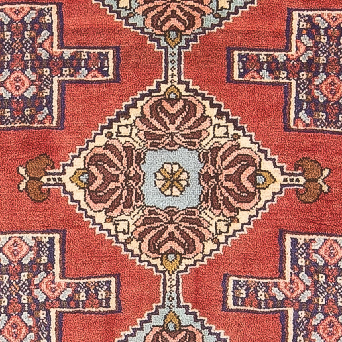 Persisk tæppe - Classic - 105 x 72 cm - rød
