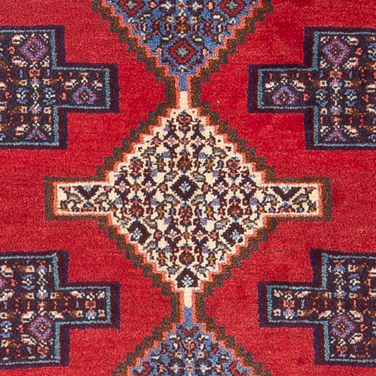 Persisk tæppe - Classic - 104 x 75 cm - rød