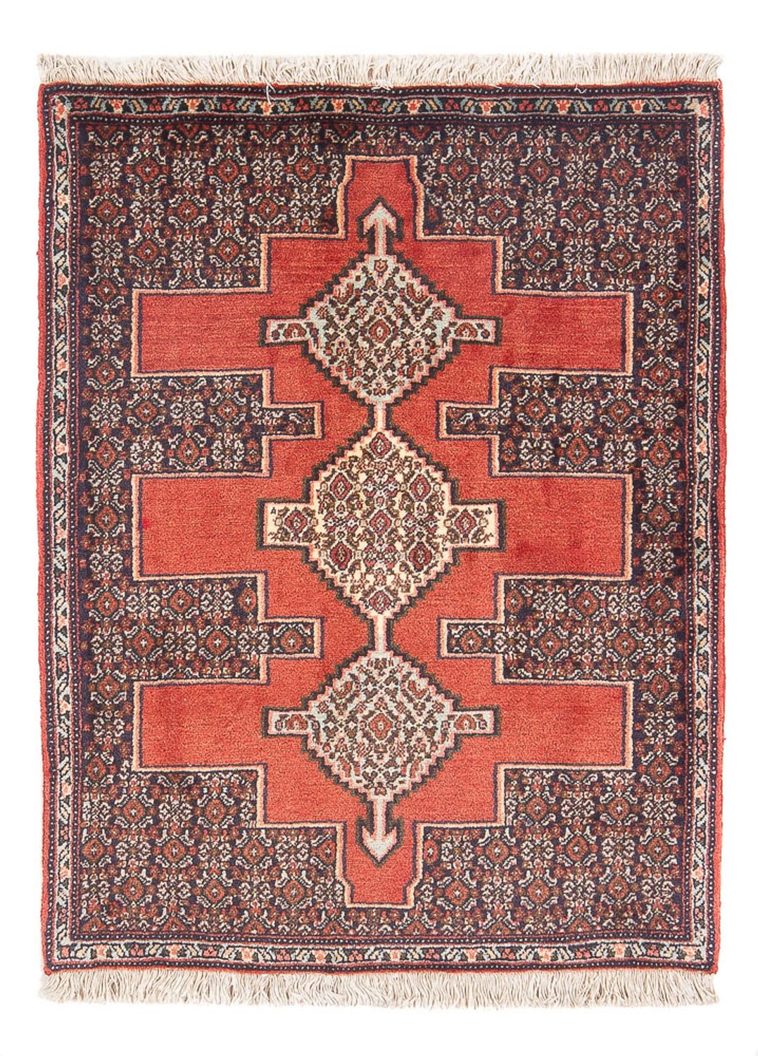Persisk tæppe - Classic - 104 x 72 cm - orange