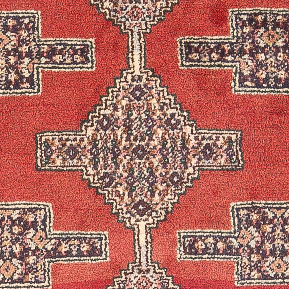 Persisk tæppe - Classic - 104 x 73 cm - rød