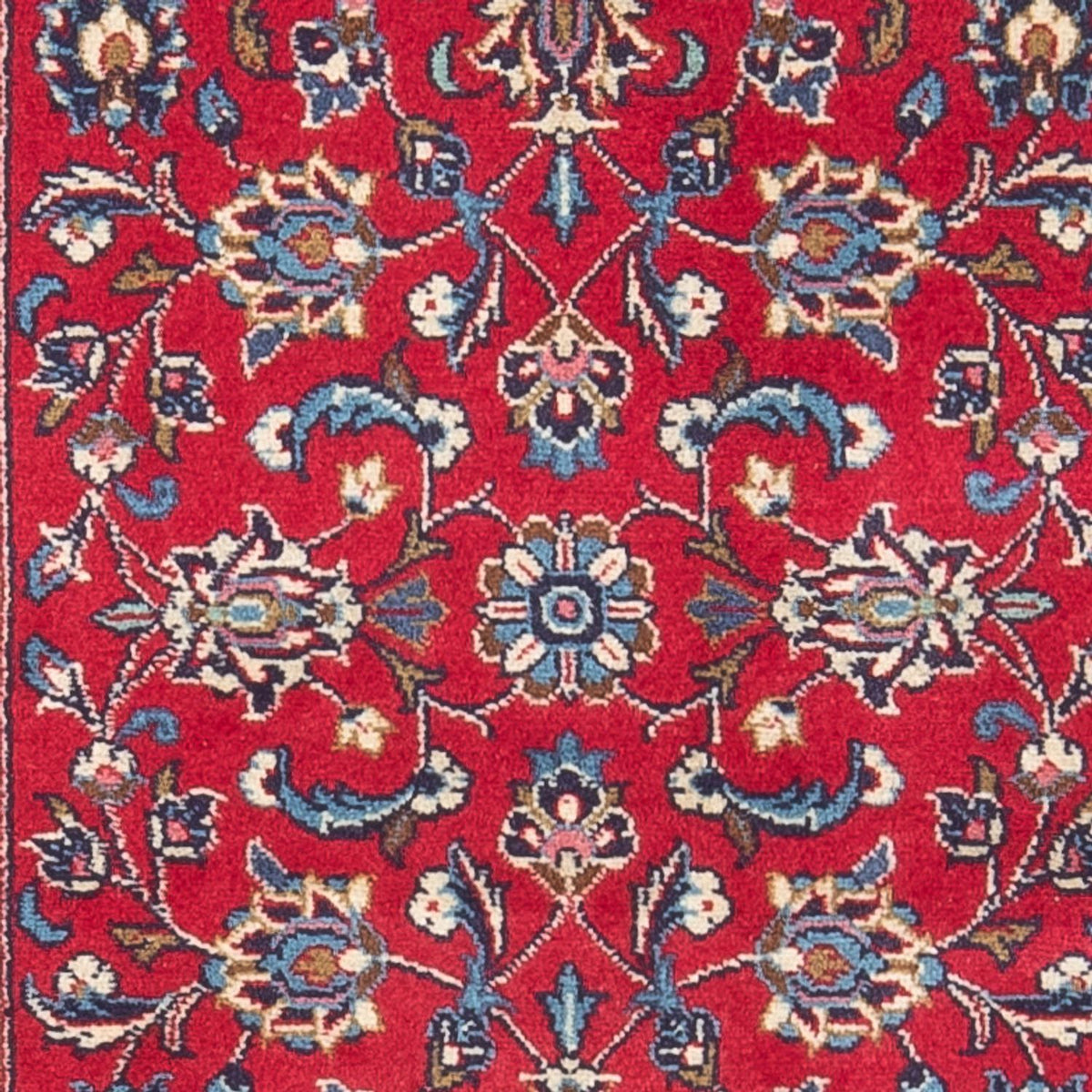 Persisk tæppe - Keshan - 142 x 68 cm - rød