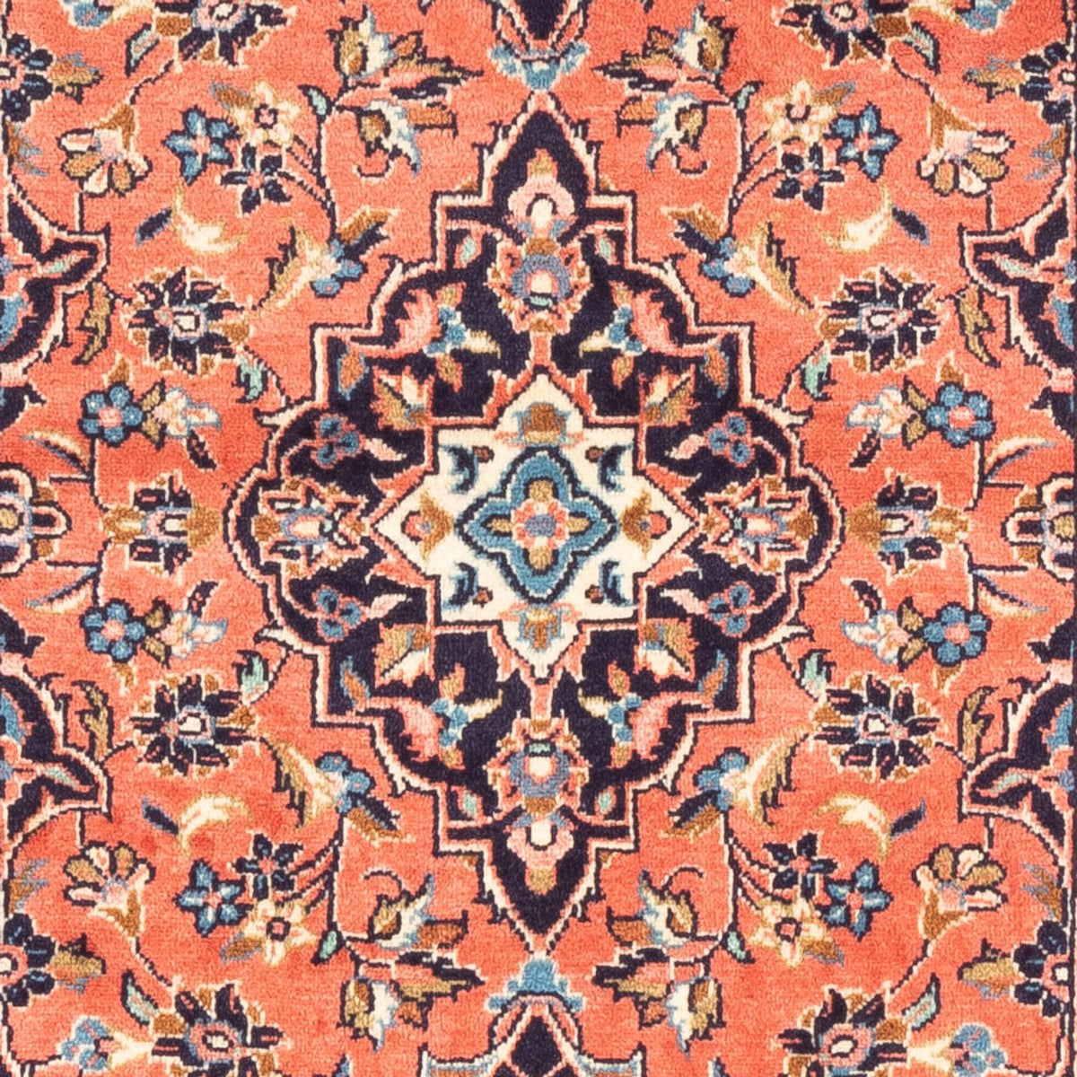 Persisk tæppe - Keshan - 150 x 102 cm - orange