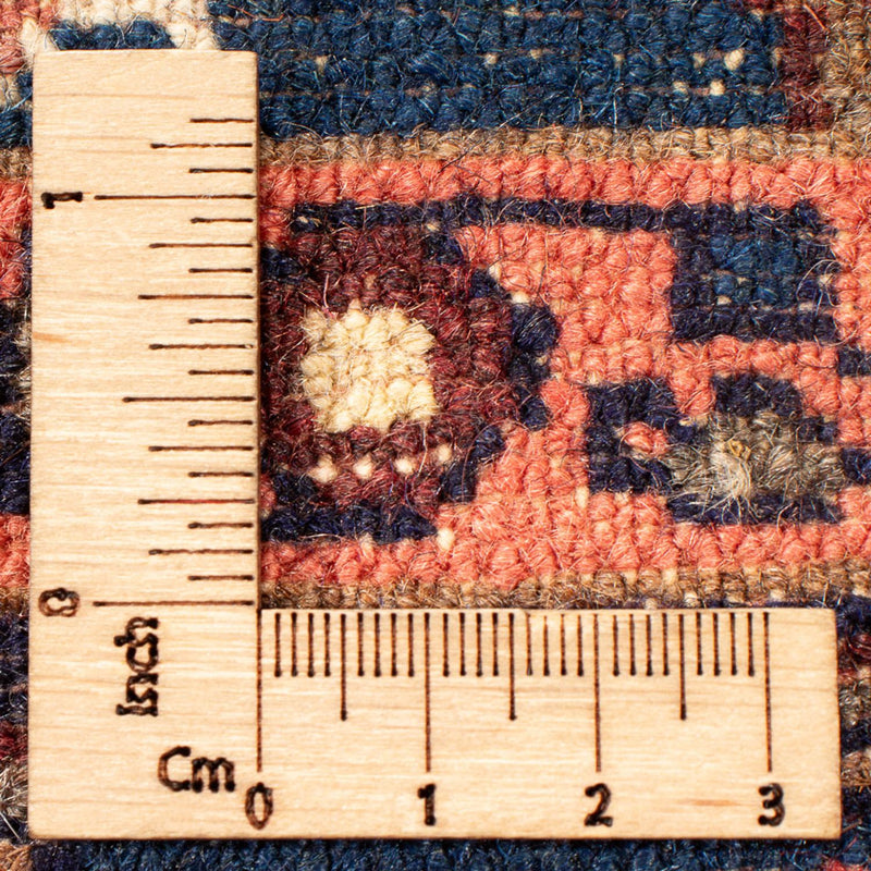 Persisk tæppe - Nomadisk - 90 x 75 cm - blå