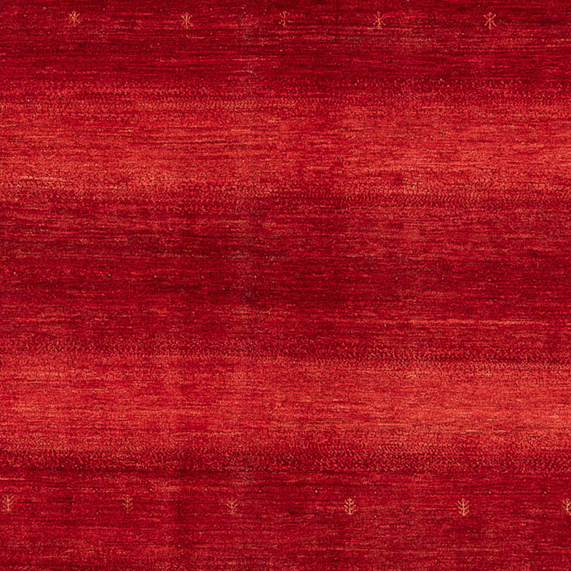Gabbeh Tæppe - Loribaft Persisk - 384 x 284 cm - rød