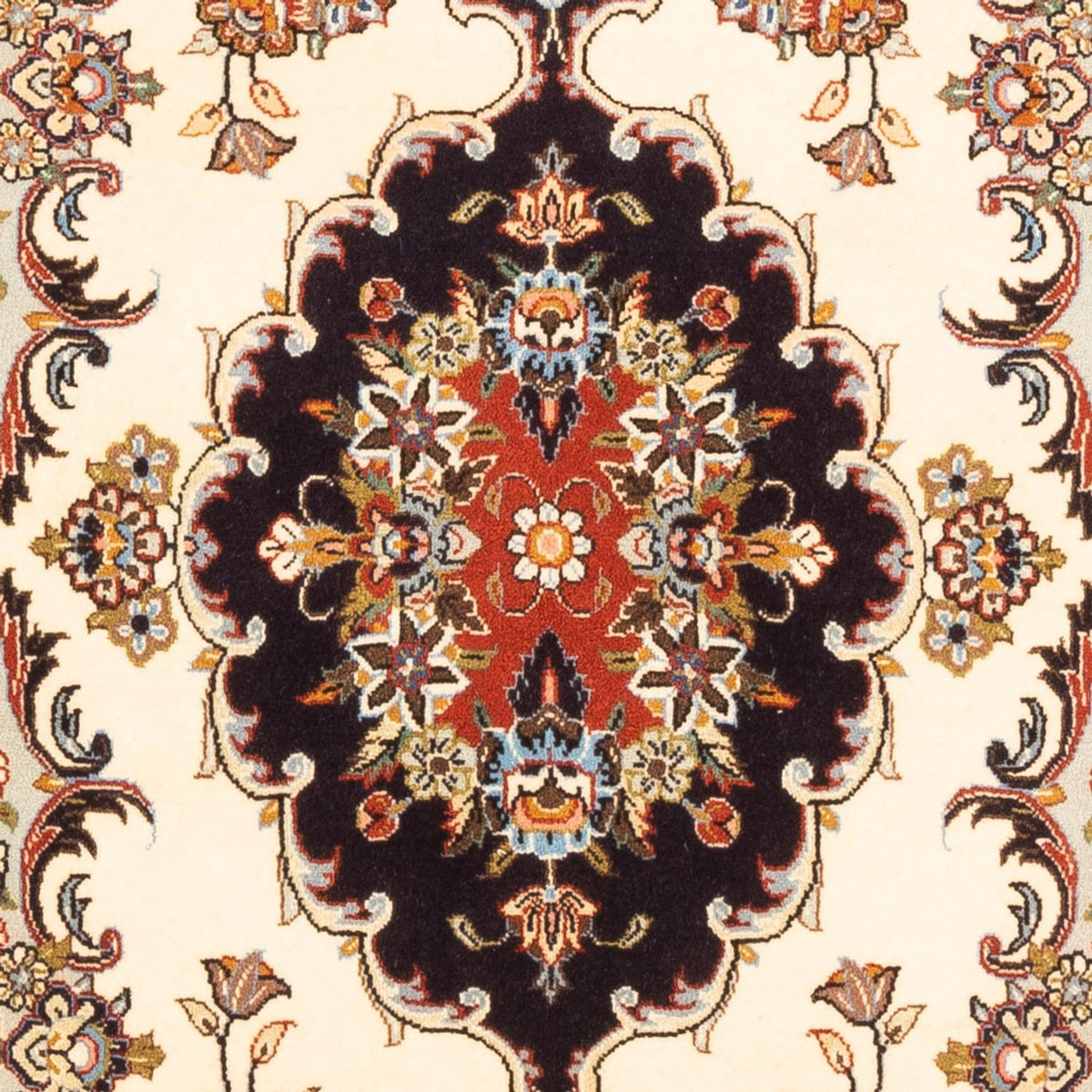 Persisk tæppe - Classic - 177 x 118 cm - creme