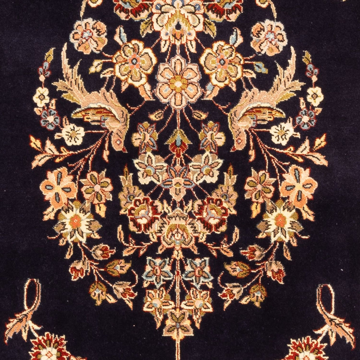 Persisk tæppe - Classic - 172 x 117 cm - mørkeblå