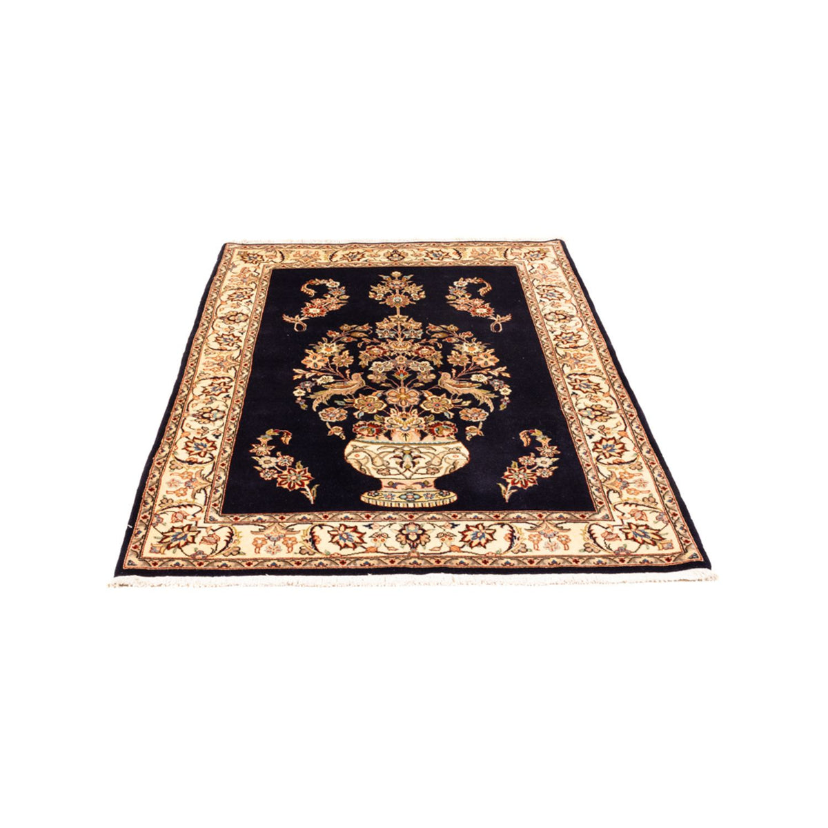 Persisk tæppe - Classic - 172 x 117 cm - mørkeblå