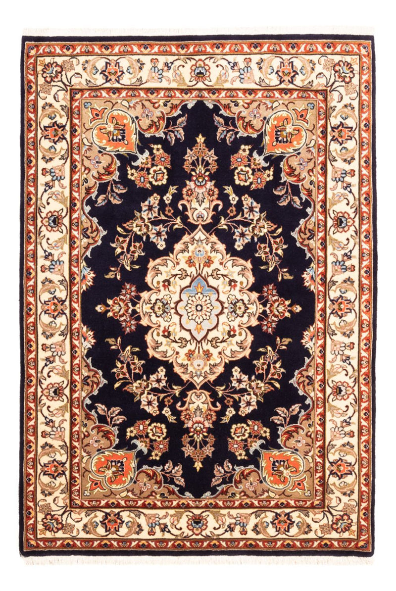 Persisk tæppe - Classic - 174 x 120 cm - mørkeblå