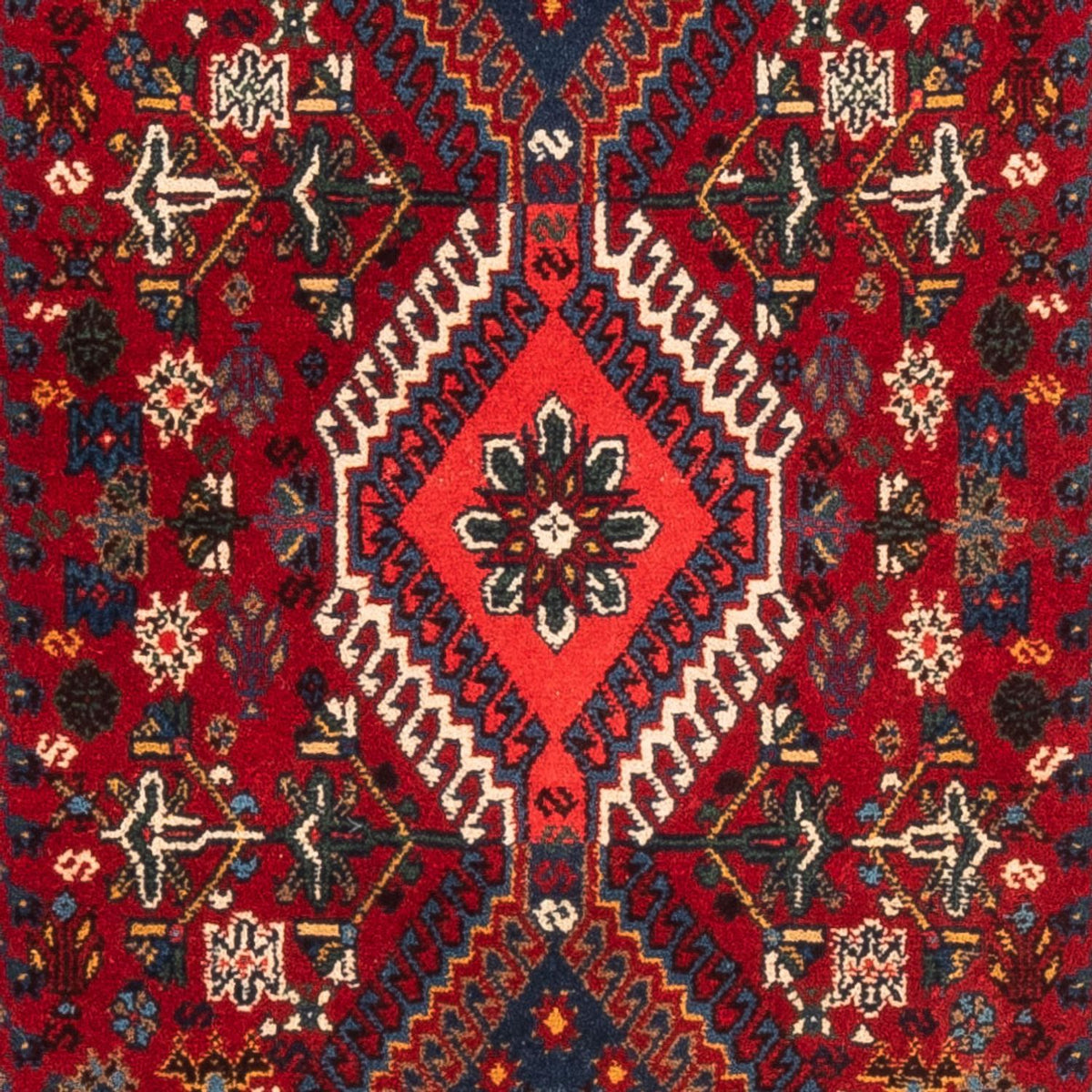 Løber Persisk tæppe - Nomadisk - 198 x 80 cm - rød