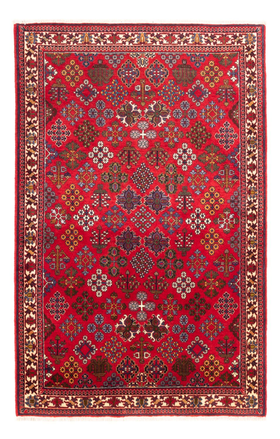 Persisk tæppe - Nomadisk - 168 x 110 cm - rød