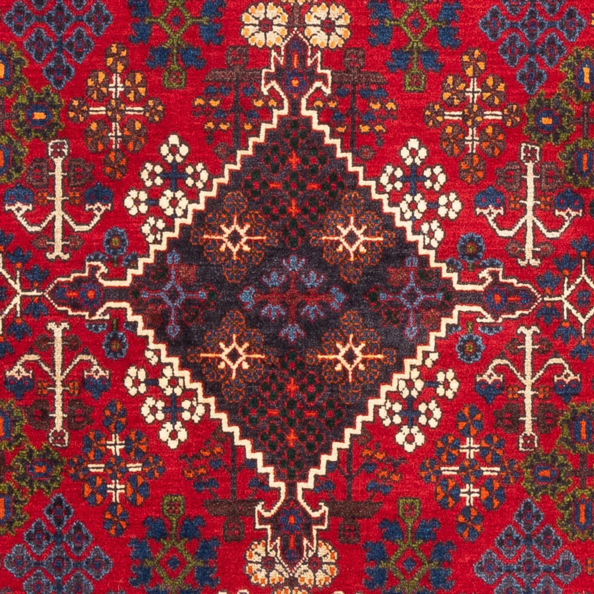Persisk tæppe - Nomadisk - 157 x 110 cm - rød