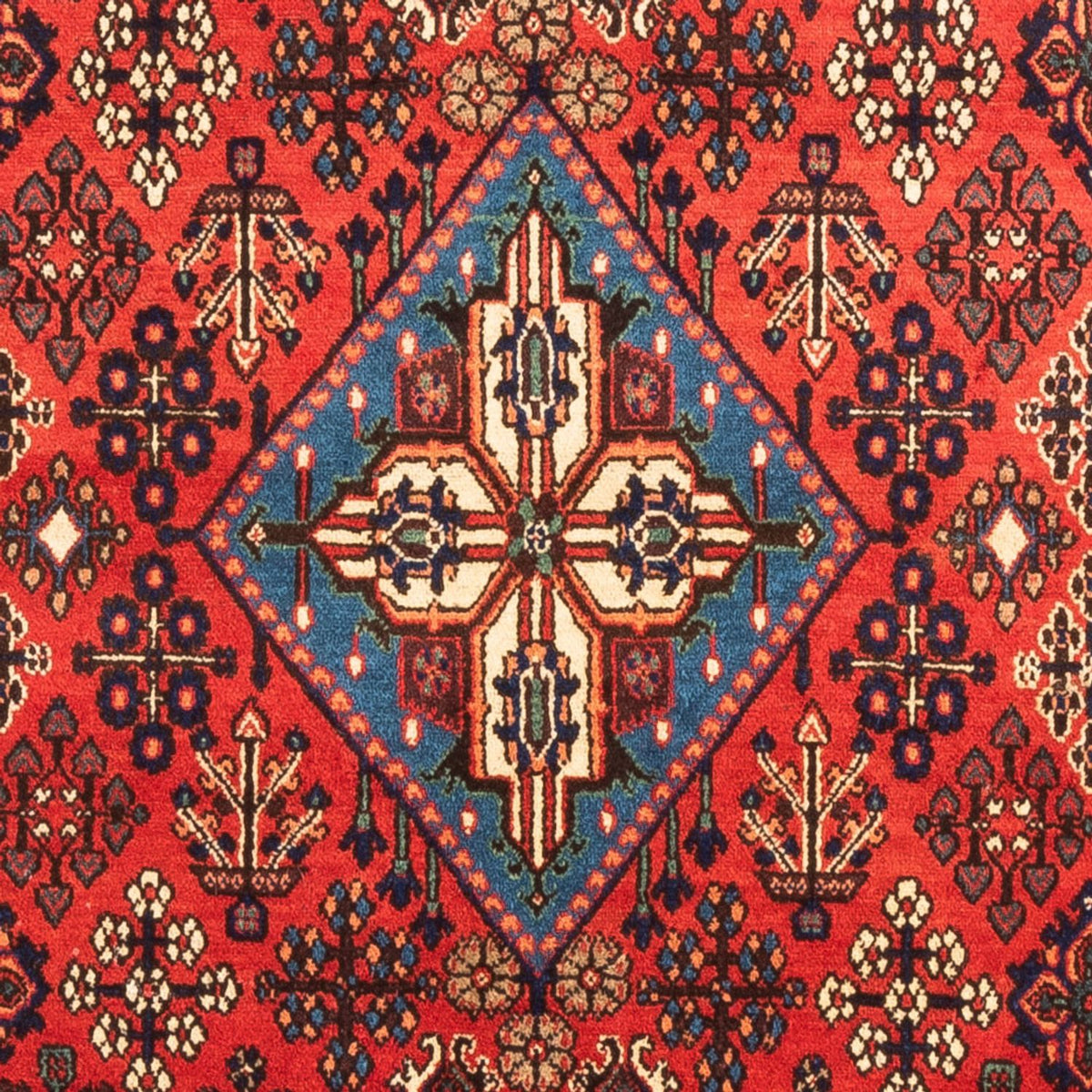 Persisk tæppe - Nomadisk - 156 x 105 cm - rød