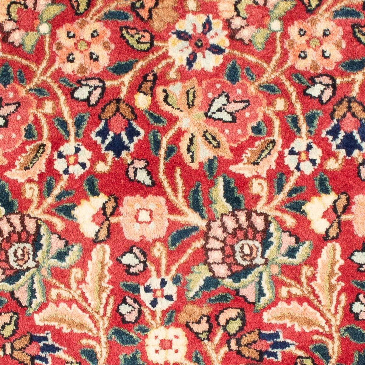 Persisk tæppe - Nomadisk - 84 x 84 cm - rød