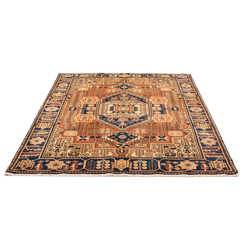Persisk tæppe - Nomadisk - 200 x 140 cm - lys beige