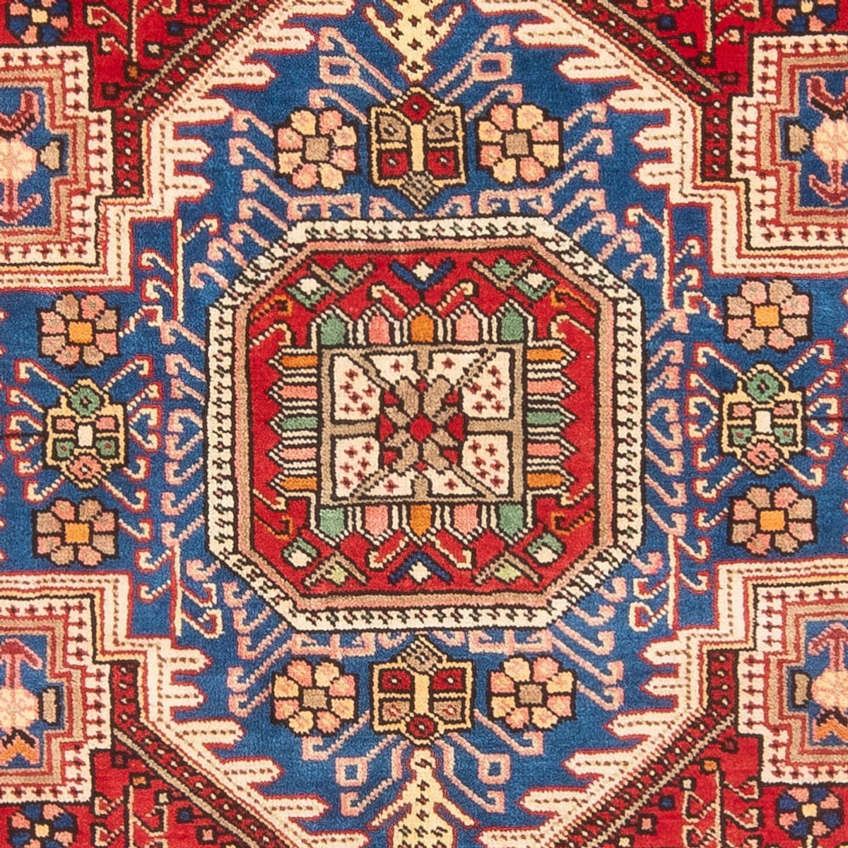 Persisk tæppe - Nomadisk - 197 x 136 cm - blå