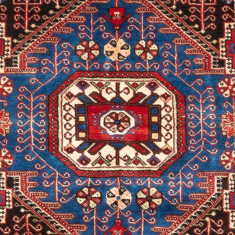 Persisk tæppe - Nomadisk - 198 x 143 cm - blå