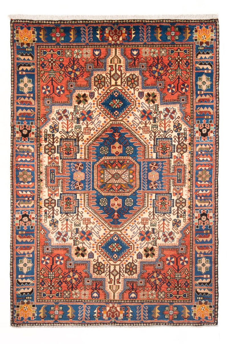 Persisk tæppe - Nomadisk - 205 x 142 cm - blå