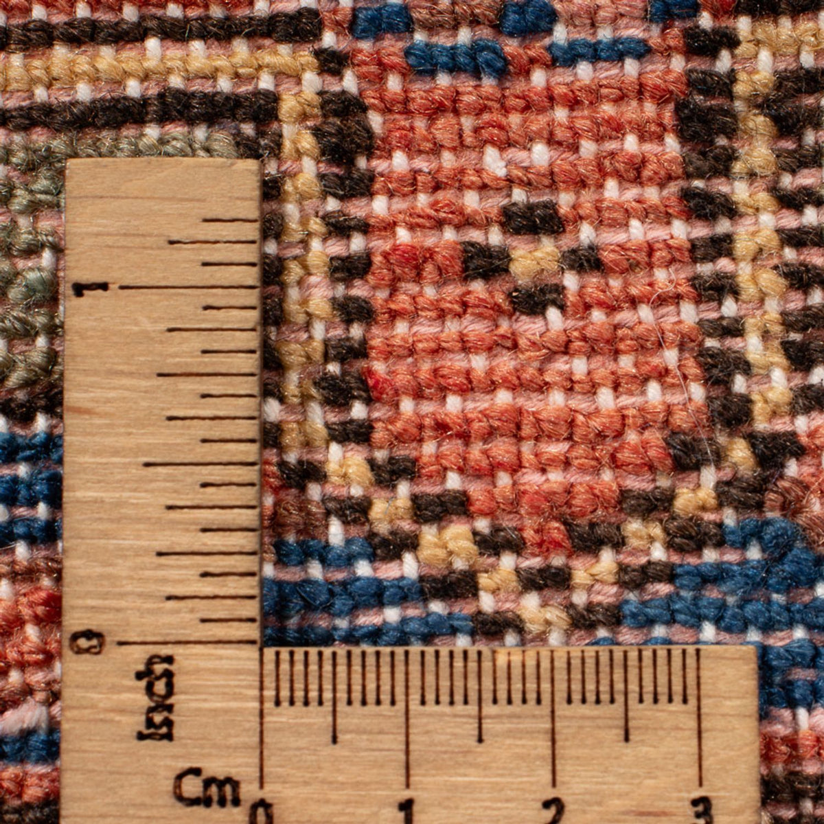 Persisk tæppe - Nomadisk - 195 x 150 cm - blå