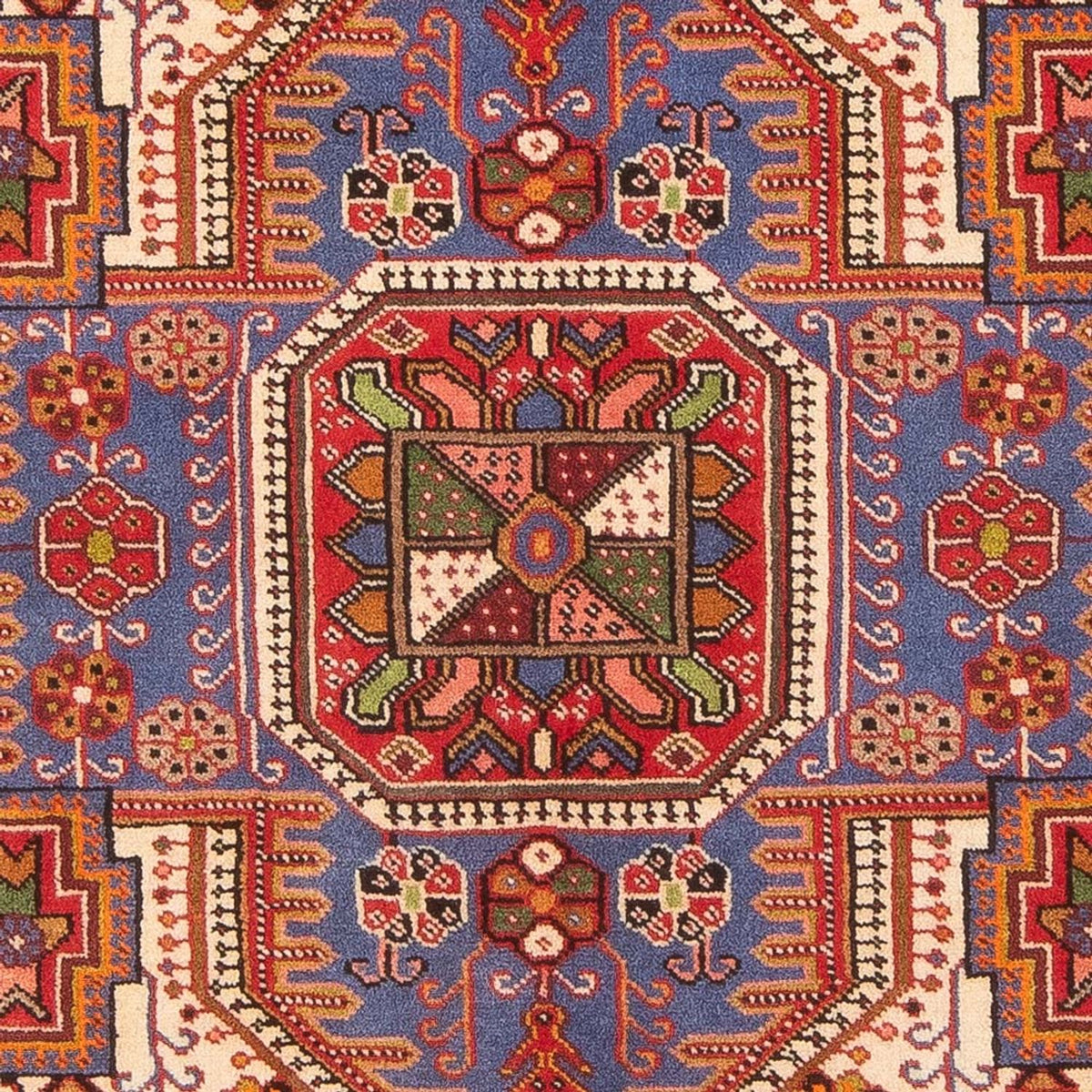Persisk tæppe - Nomadisk - 200 x 130 cm - blå
