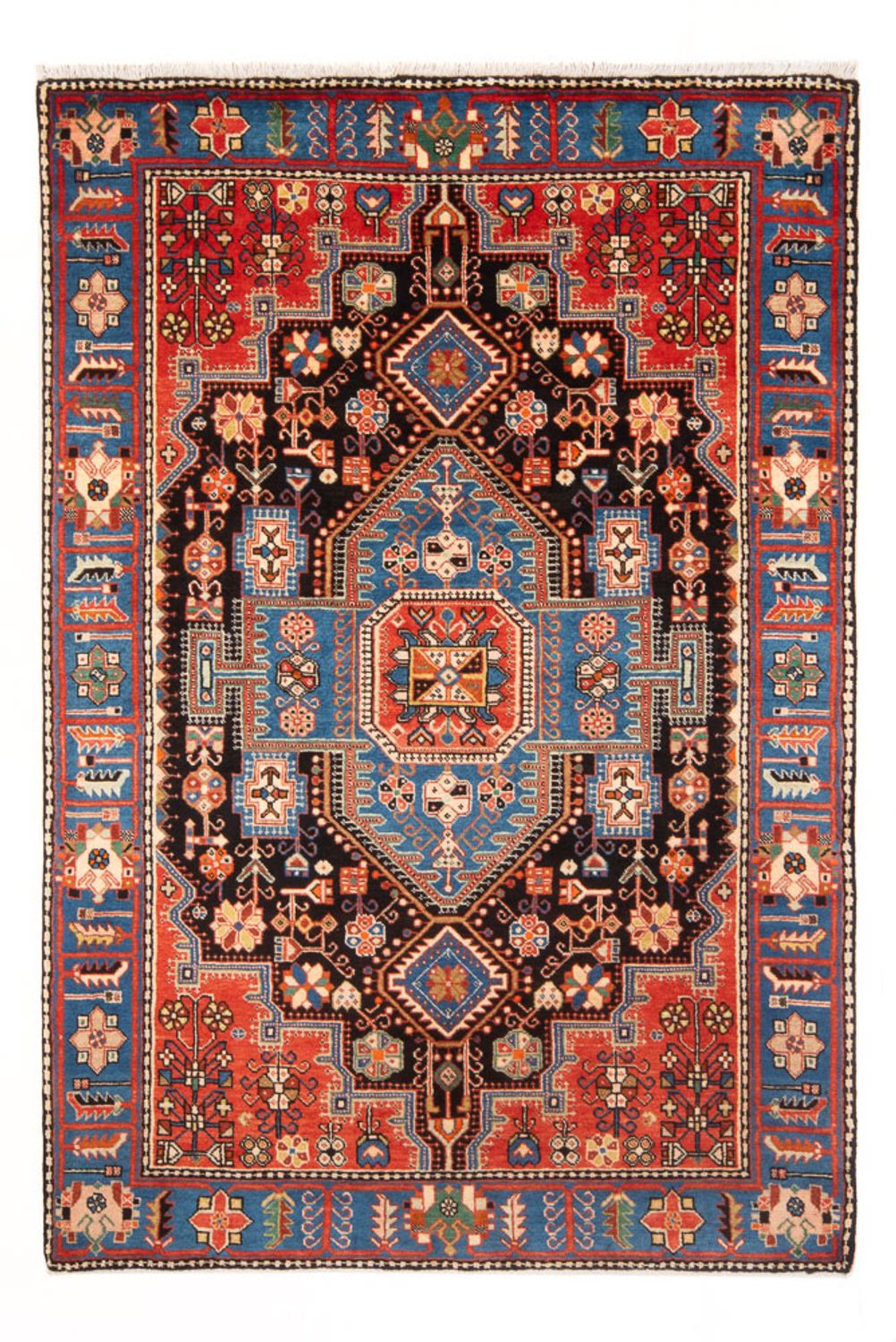 Persisk tæppe - Nomadisk - 200 x 140 cm - blå