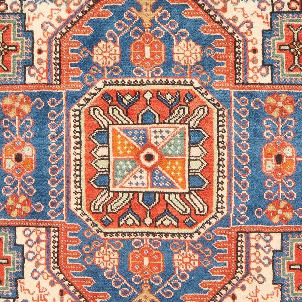 Persisk tæppe - Nomadisk - 200 x 140 cm - blå