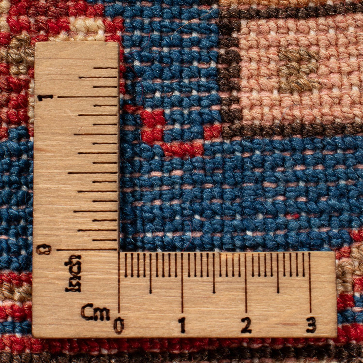 Persisk tæppe - Nomadisk - 192 x 143 cm - blå