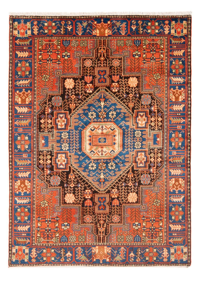 Persisk tæppe - Nomadisk - 197 x 137 cm - blå