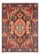 Persisk tæppe - Nomadisk - 194 x 140 cm - lys beige