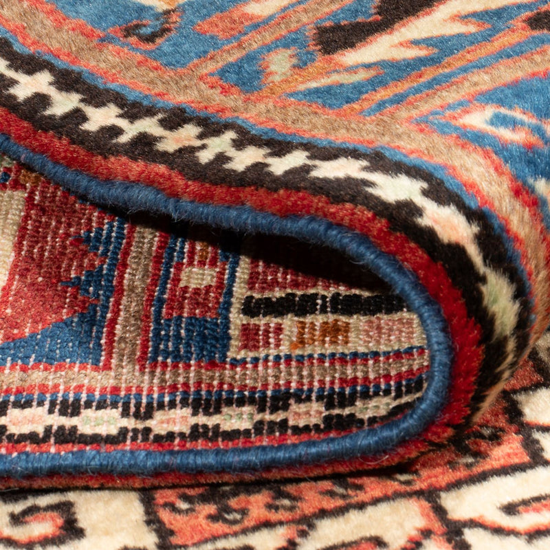 Persisk tæppe - Nomadisk - 194 x 135 cm - blå