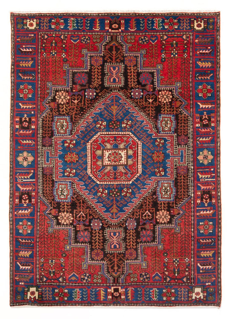 Persisk tæppe - Nomadisk - 213 x 137 cm - blå